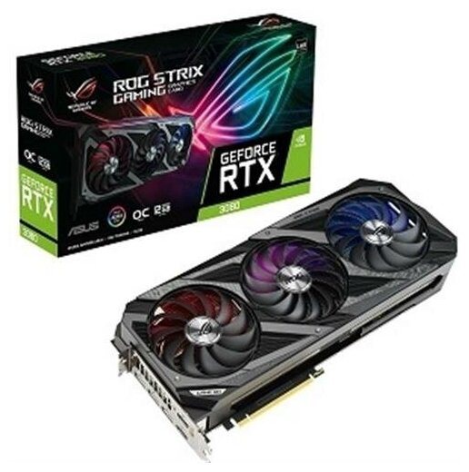 Видеокарта ASUS GeForce RTX 3080 ROG STRIX GAMING OC 12G