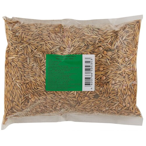 Горохо-овсяная смесь семена 40/60 (1 кг). Сидерат. Green Deer