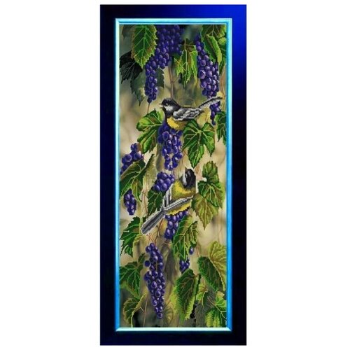 Рисунок на ткани Конёк Птички-синички, 25x65 см рисунок на ткани конёк зима искристая 25x65 см