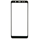 Защитное стекло 3D Samsung A6 Plus (2018) черный - изображение