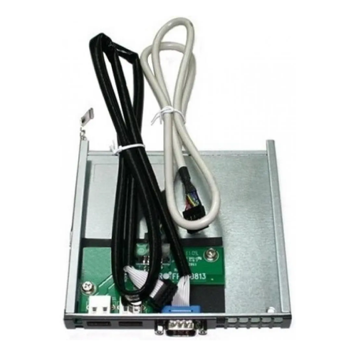 Комплектующие корпусов SuperMicro MCP-220-00007-01 Black USB/COM port tray for SC825, 836 (013883)