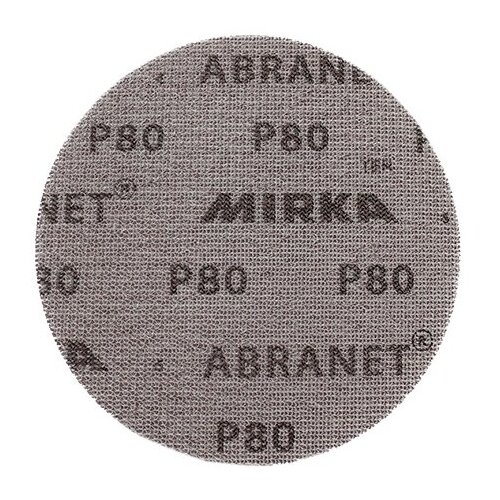 Шлифовальный абразивный диск MIRKA ABRANET 150 мм P80