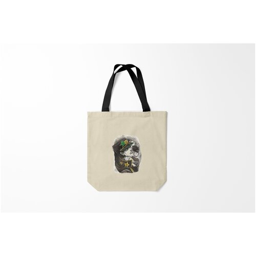 фото Сумка-шоппер / 40х40 см / аниме / jojo bizarre adventure jotaro kujo burnettie