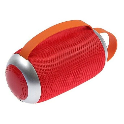 Портативная колонка luazon lab-54 10 Вт 1200 мАч microsd aux usb красная 200900₽