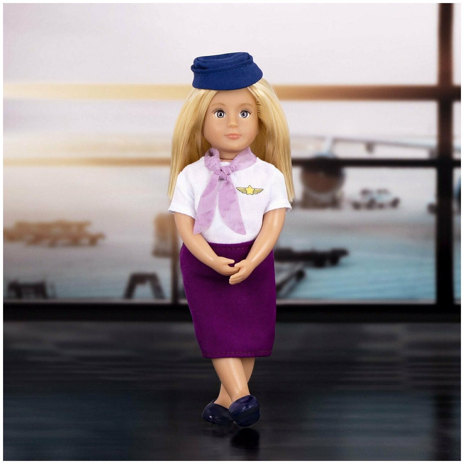 Кукла Lori Стюардесса Ауре, 15 см (LO31112Z) - фото №2