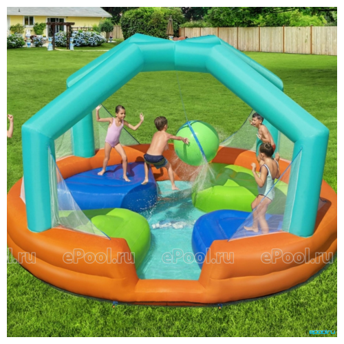 Игровой центр BestWay Dodge & Drench 450х450х268cm - фото №12