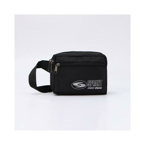 Сарабелла Сумка поясная, наружный карман, цвет чёрный