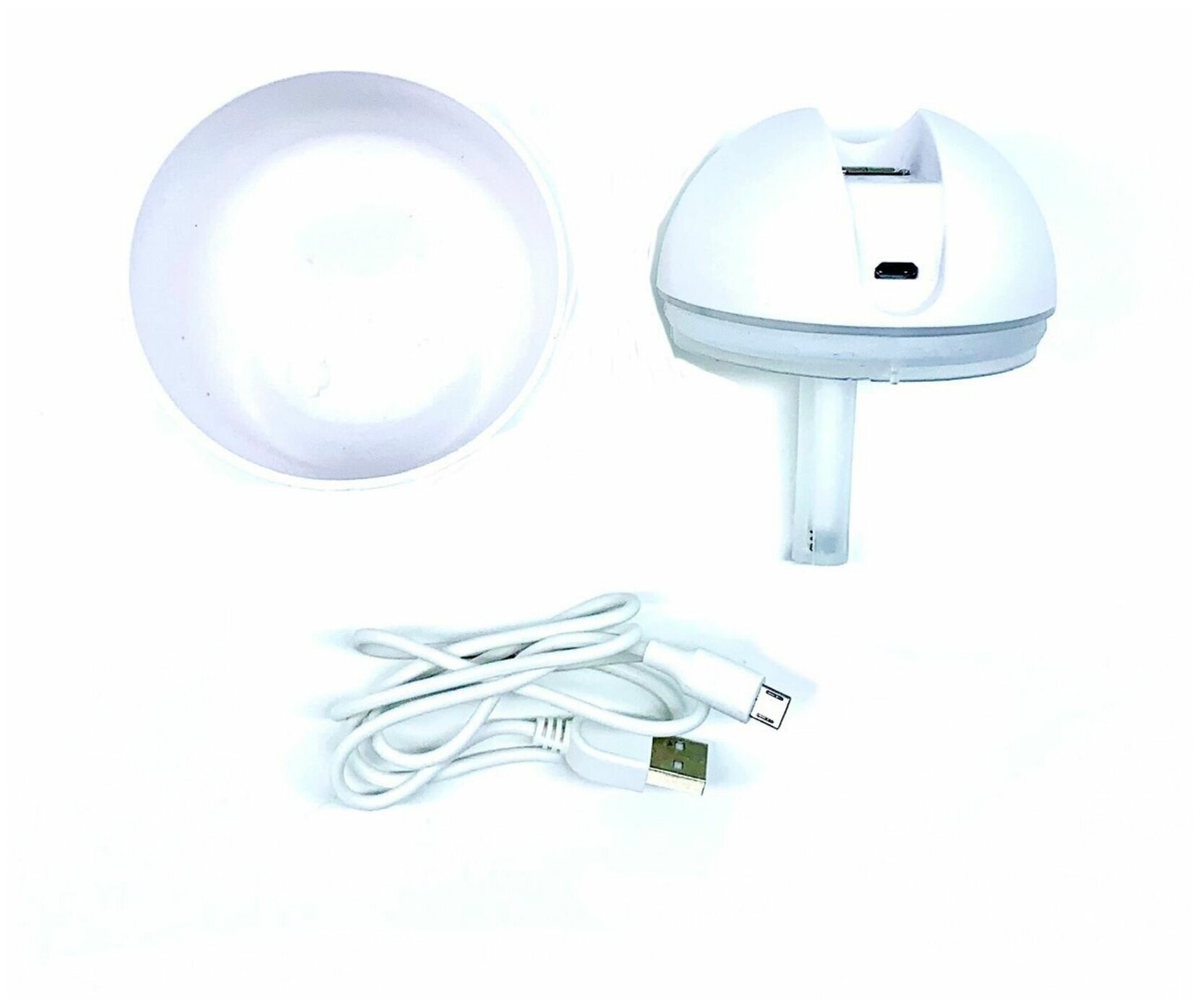 Увлажнитель воздуха с кабелем USB и подсветкой / Компактный настольный мини воздухоувлажнитель / Увлажнение воздуха / Диффузор - фотография № 3