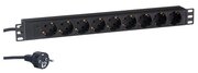 Блок розеток Exegate ServerPro PDU-19H905 9шт, 1U, 19", 3 м