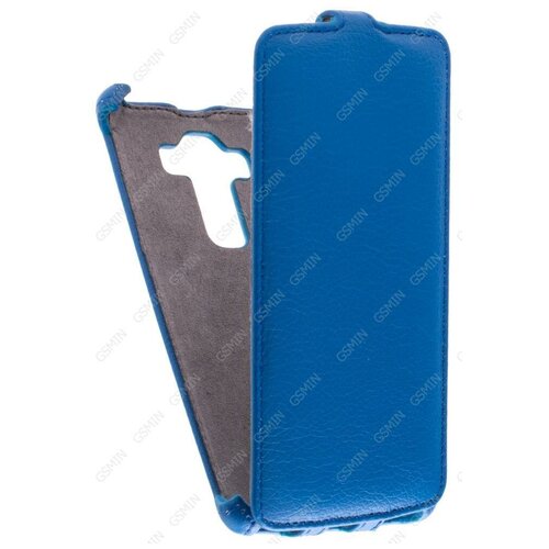Кожаный чехол для LG G4 H818 Armor Case (Синий) чехол duty armor для lg stylus 3 m400dy синий