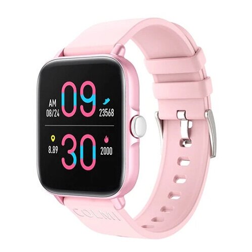 Умные часы Colmi P28 Plus Silicone Strap Pink-Pink
