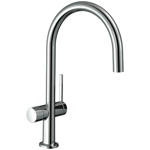 Смеситель для кухни hansgrohe Talis M54 72805000 с запорным вентилем смеситель для кухни hansgrohe logis с запорным вентилем хром 71834000