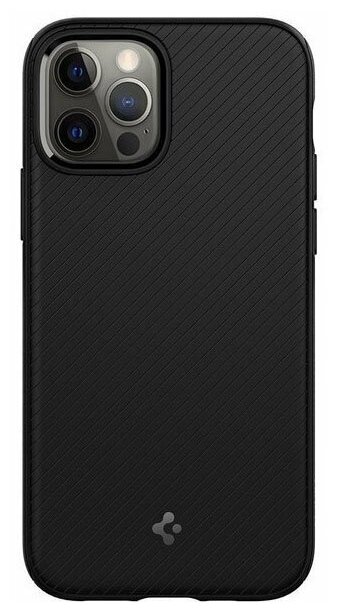 Чехол Spigen Mag Armor (ACS01865) для iPhone 12/12 Pro, черный