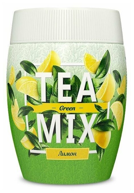 Напиток чайный зеленый растворимый "TEAMIX" гранулированный с лимоном 300 г