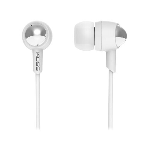 Koss KEB30W внутриканальные белые 15Гц-20кГц 16Ом 109 дБмВт 35мм кабель 12 м рег громк 337400₽