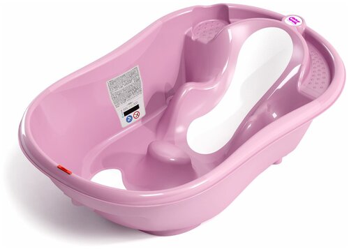 Ok Baby Ванночка анатомическая Onda Evolution 66 (розовый)
