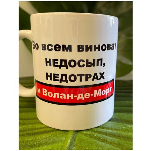 Кружка с надписью прикол 