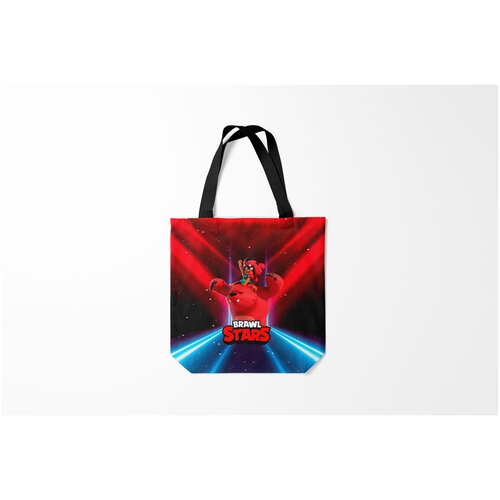 фото Сумка-шоппер / 40х40 см / геймерам / brawl stars nita нита burnettie