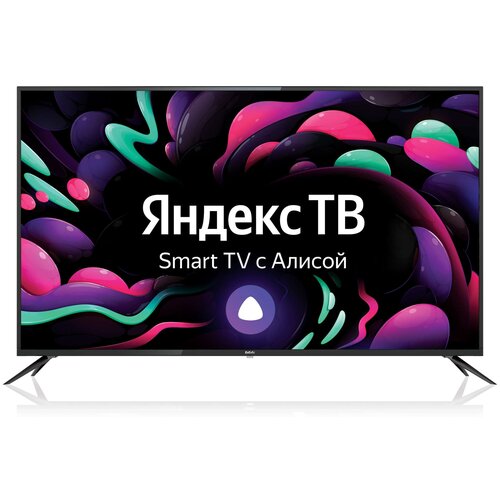 Телевизор BBK 50LEX-8238UTS2C ЯндексТВ 50 Ultra HD 4K черный 3767000₽