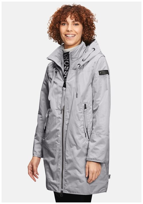 Куртка женская, BETTY BARCLAY, артикул: 7271/1556, цвет: светло-серый (9224), размер: 42
