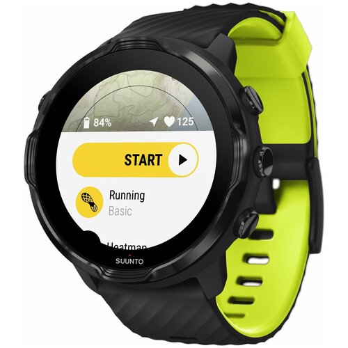 Смарт-часы с множеством спортивных функций Suunto 7 Black Lime