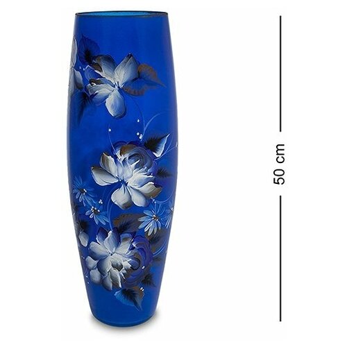 Ваза стеклянная Жостово h-500 (бочка) VZ-550 113-20536