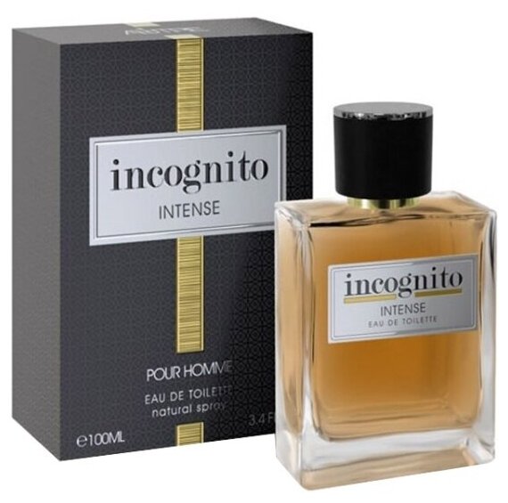 Мужская туалетная вода Art Parfum Incognito Intense, 100 мл