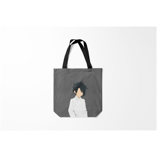 фото Сумка-шоппер / 40х40 см / аниме / обещанный неверленд ray burnettie