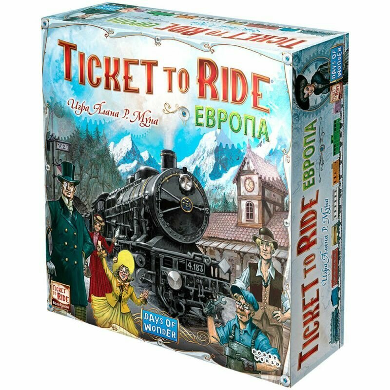 Настольная игра HOBBY WORLD Ticket to Ride