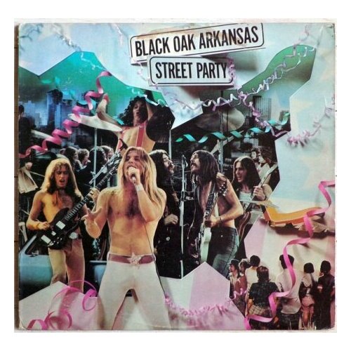 Старый винил, ATCO Records, BLACK OAK ARKANSAS - Street Party (LP , Used)