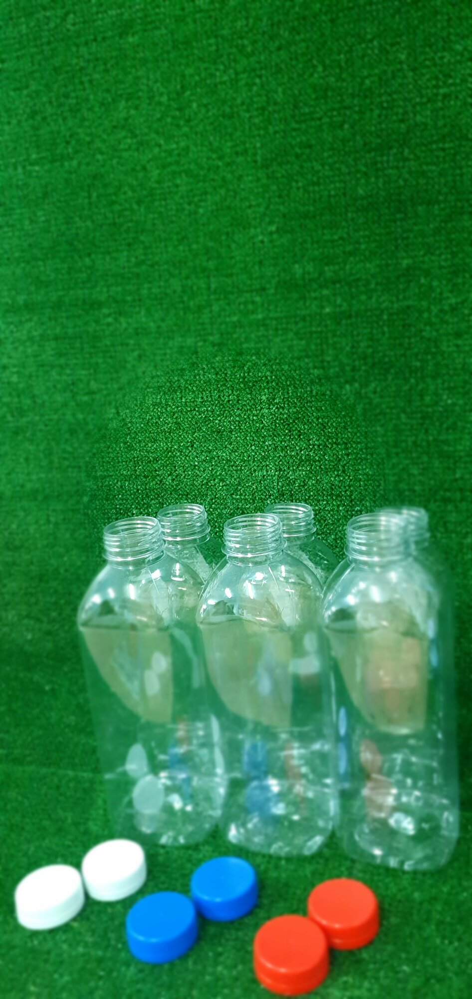 Бутылка смузи 1л (6 шт), квадратная - фотография № 1