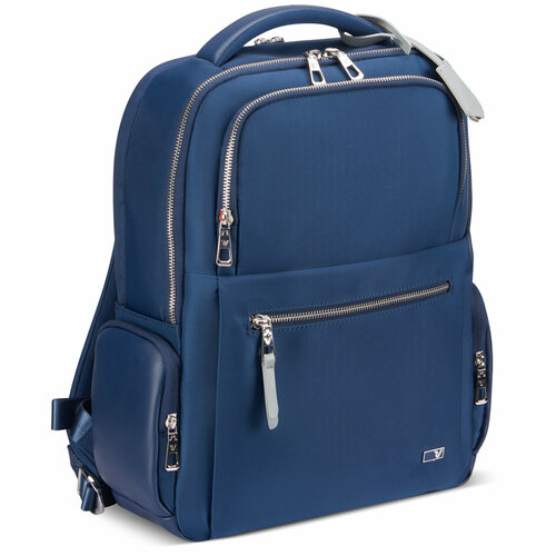 Рюкзак Roncato 412321 Woman BIZ Laptop Backpack 14 *23 Navy navy blue backpack school bags laptop backpacks waterproof casual shoulder backpack travel teenager men women backpack