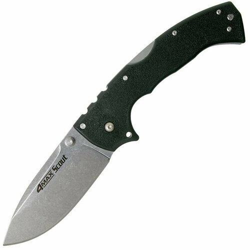 Cold Steel Складной нож 4-Max Scout сталь AUS-10A, рукоять Grive-Ex (62RQ) нож air lite drop point aus 10a g 10 26wd от cold steel