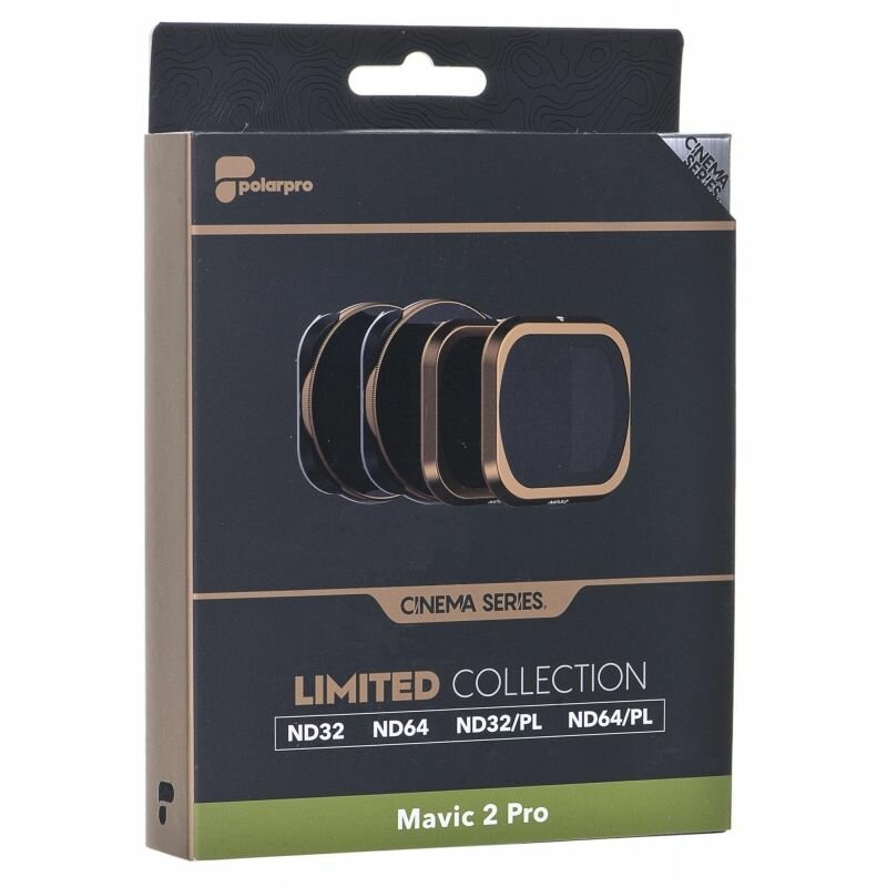 Набор фильтров для Mavic 2 Pro Limited Collection ND32, ND32/PL, ND64, ND64/PL PolarPro |M2P-CS-LTD|