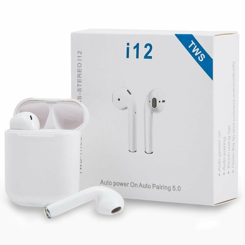 Беспроводные наушники i12 tws БУ 99000₽