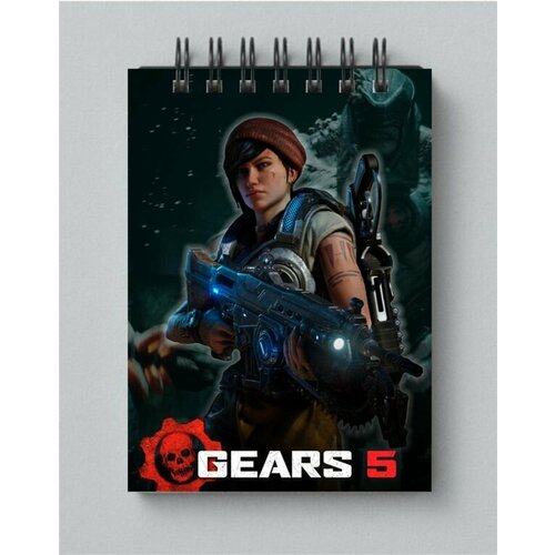 Блокнот Gears 5, Геарс 5 №3, А4