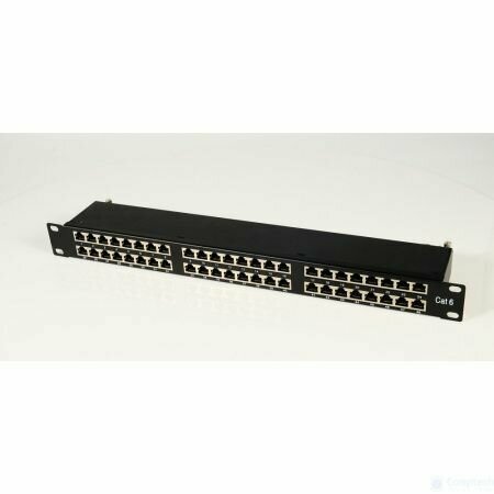 Патч-панель 19" NEOMAX NM-PP-1U48P-SC6-D-107-BK 1U 48 портов