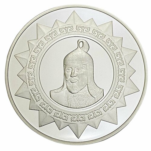 Казахстан Медаль настольная Знаменитые люди. Тама Есет Кокиулы 2010 г.