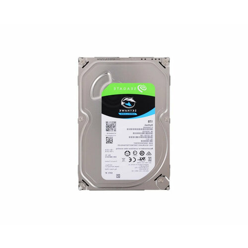 Жесткий диск Cигейт СкайХавк (hdd 3.5) (F1353EU) для систем видеонаблюдения 1 тб, интерфейс SATA 6 Гбит/с. Для видеорегистраторов.