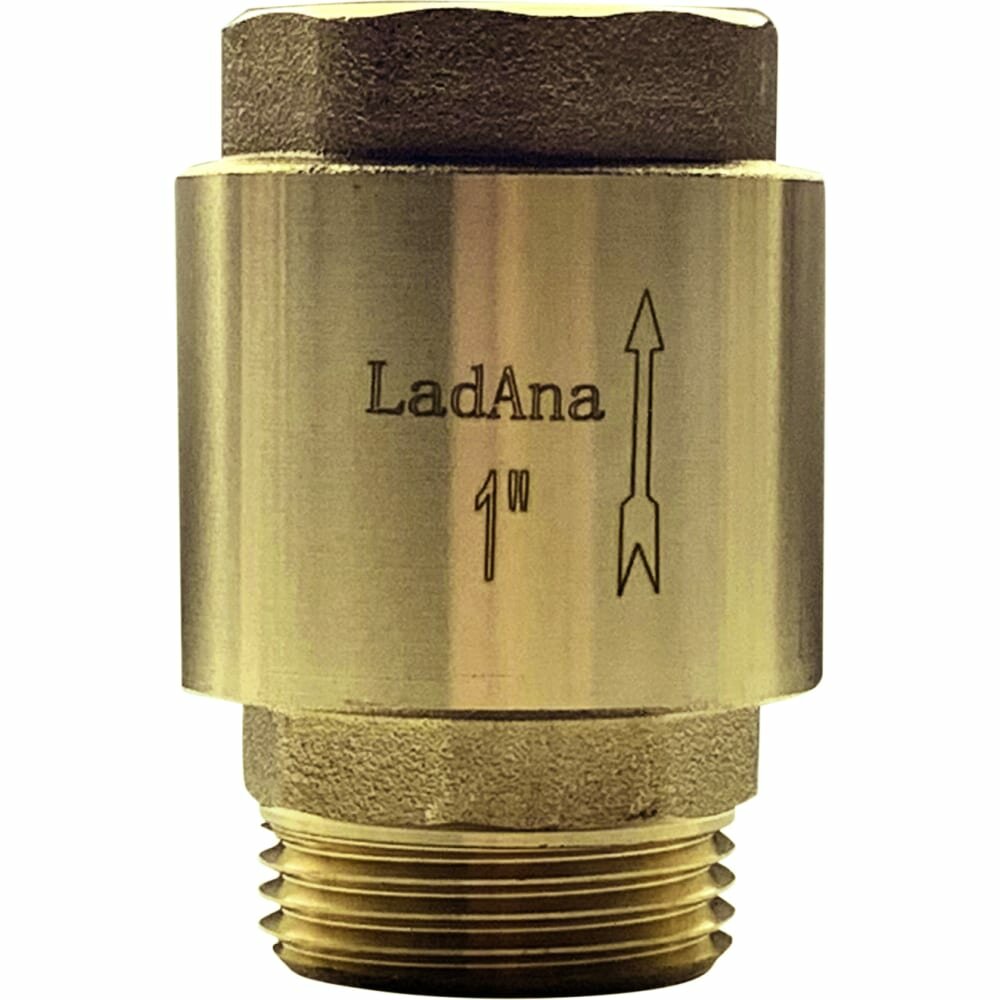 LadAna Обратный клапан подпружиненный с латунным сердечником (1") 100605014