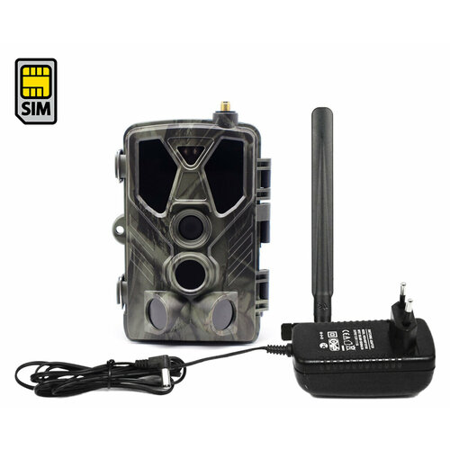 4k камера Сантек Filin LTE-Pro-4K HC-812 (F1582EU) (с голограммой) для съемки территории - фотоловушка для охраны дачи, видео 4K, онлайн просмотр, о