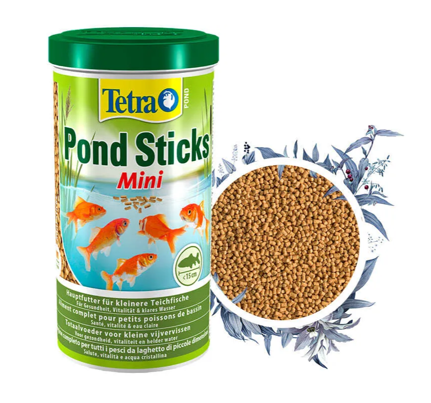 Сухой корм Tetra Pond Sticks Mini, 1 л