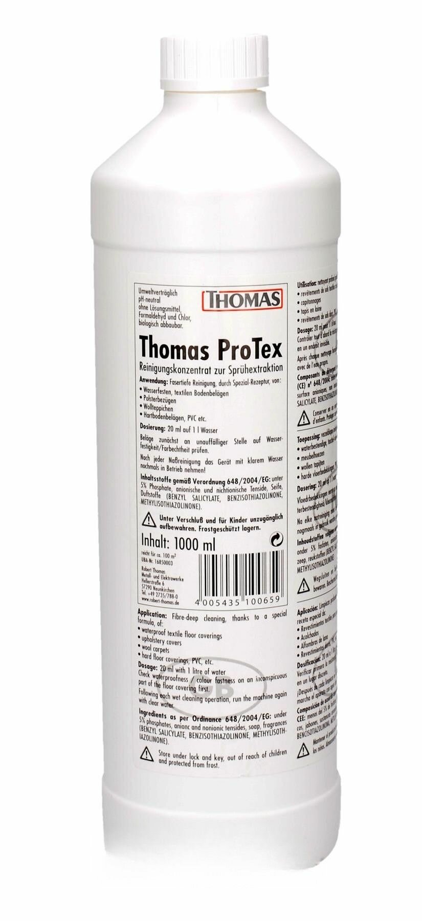 Thomas Концентрат ProTex для ковров и мягкой мебели