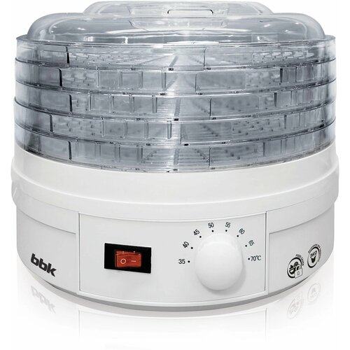 Сушилки для овощей фруктов грибов BBK BDH202M белый 369400₽