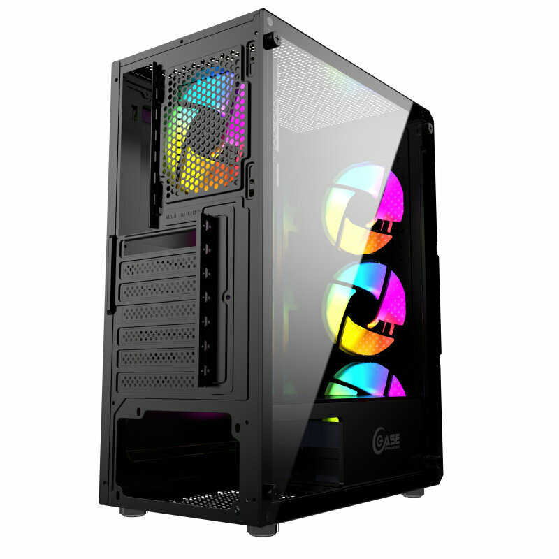 Корпус POWERCASE Mistral T4B LED 4x120mm CMITB-L4 — фото 4