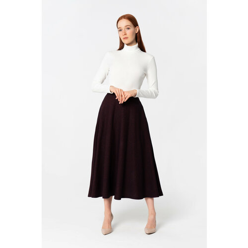 фото Юбка маковцвет, размер 48 l, фиолетовый