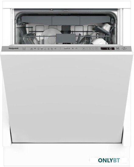 Встраиваемая посудомоечная машина 60 см Hotpoint HI 5D84 DW - фотография № 4