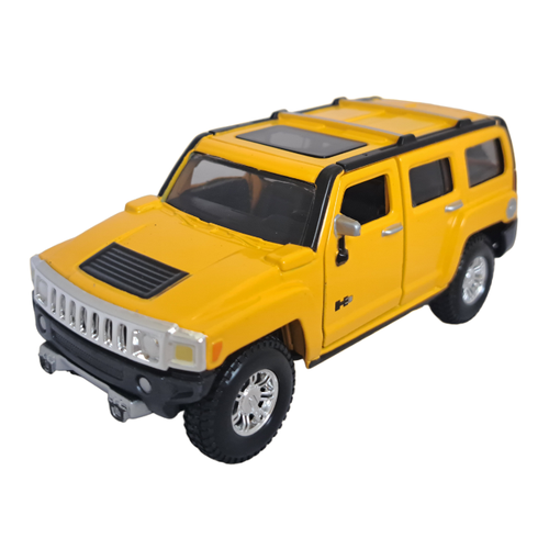 Коллекционная металлическая модель Hummer H2 1:32 Bburago 18-43000 yellow