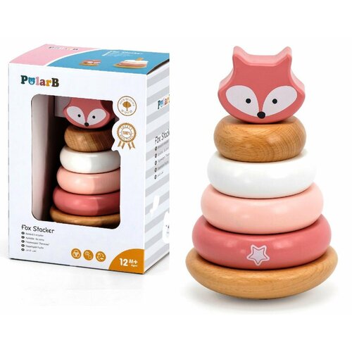 Пирамидка PolarB Лисичка, в коробке 44206