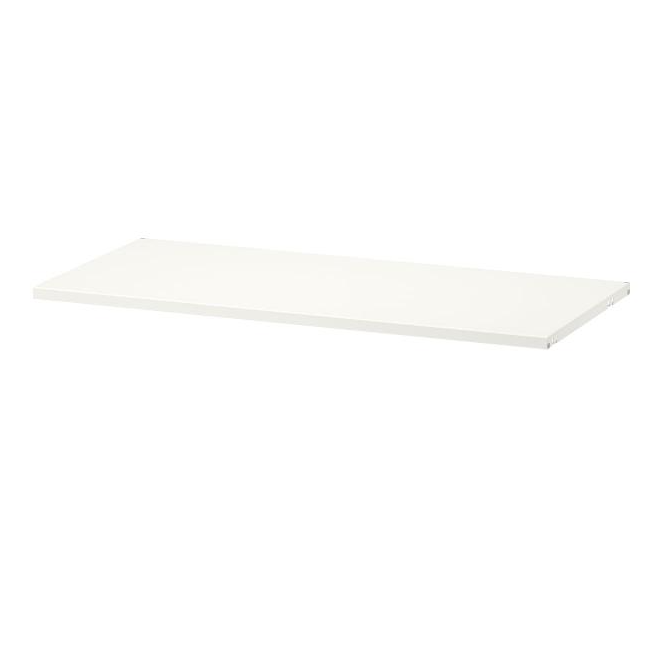 Полка металлический белый 80x40 см IKEA BOAXEL 404.535.51